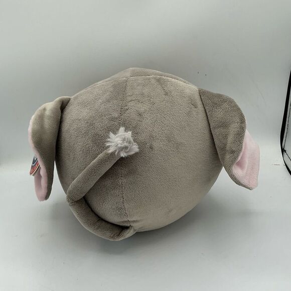 Ringling Bros Barnum & Bailey Circus Elephant Plush Round Gray 7” NWT - Picture 2 of 5